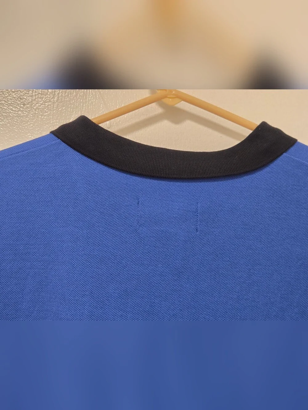 Florida Gators Jumpman Polo Shirt Mens Sz L Loose Fit Blue Black Collar
